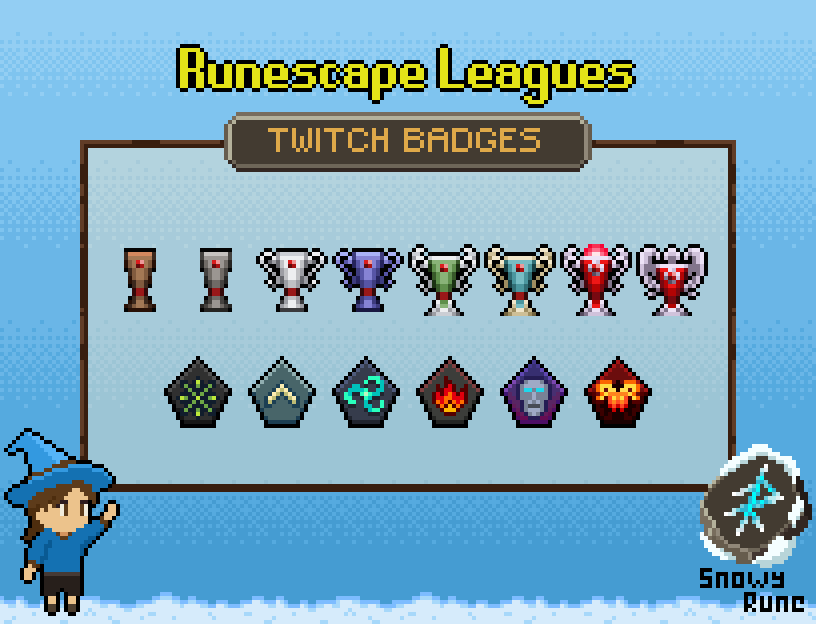 Cover image for Runescape Leagues icons