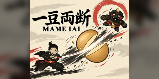 Cover image for 一豆両断 MAME IAI