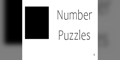 Cover image for ■ Number Puzzles