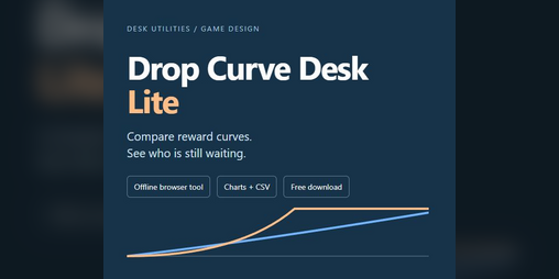 Cover image for Drop Curve Desk Lite