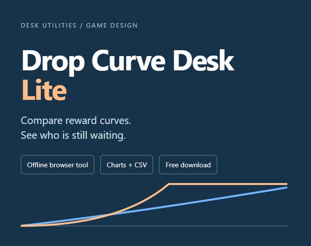 Cover image for Drop Curve Desk Lite