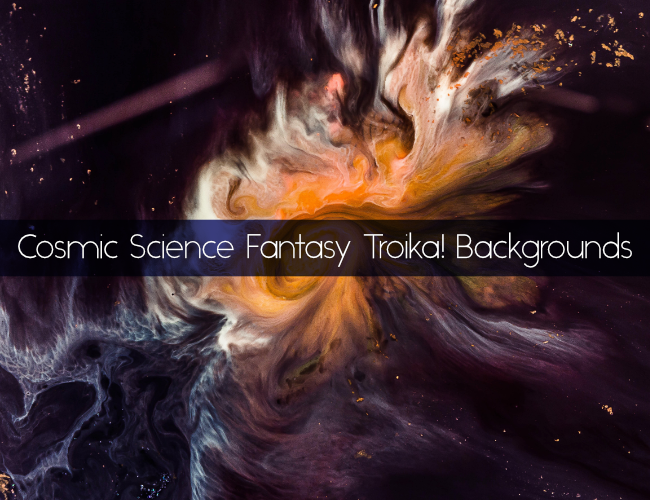Cover image for Cosmic Science Fantasy Troika! Backgrounds