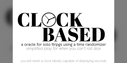 Cover image for Clock Based