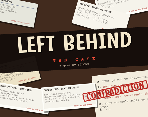 Cover image for Left Behind: The Case