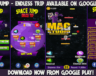 Space Jump - Endless Trip <3 on GOOGLE PLAY!