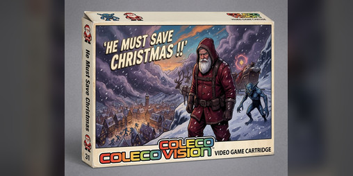 Cover image for Santa must save Christmas