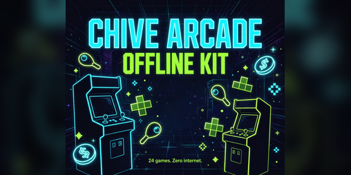 Cover image for Chive Arcade Offline Kit