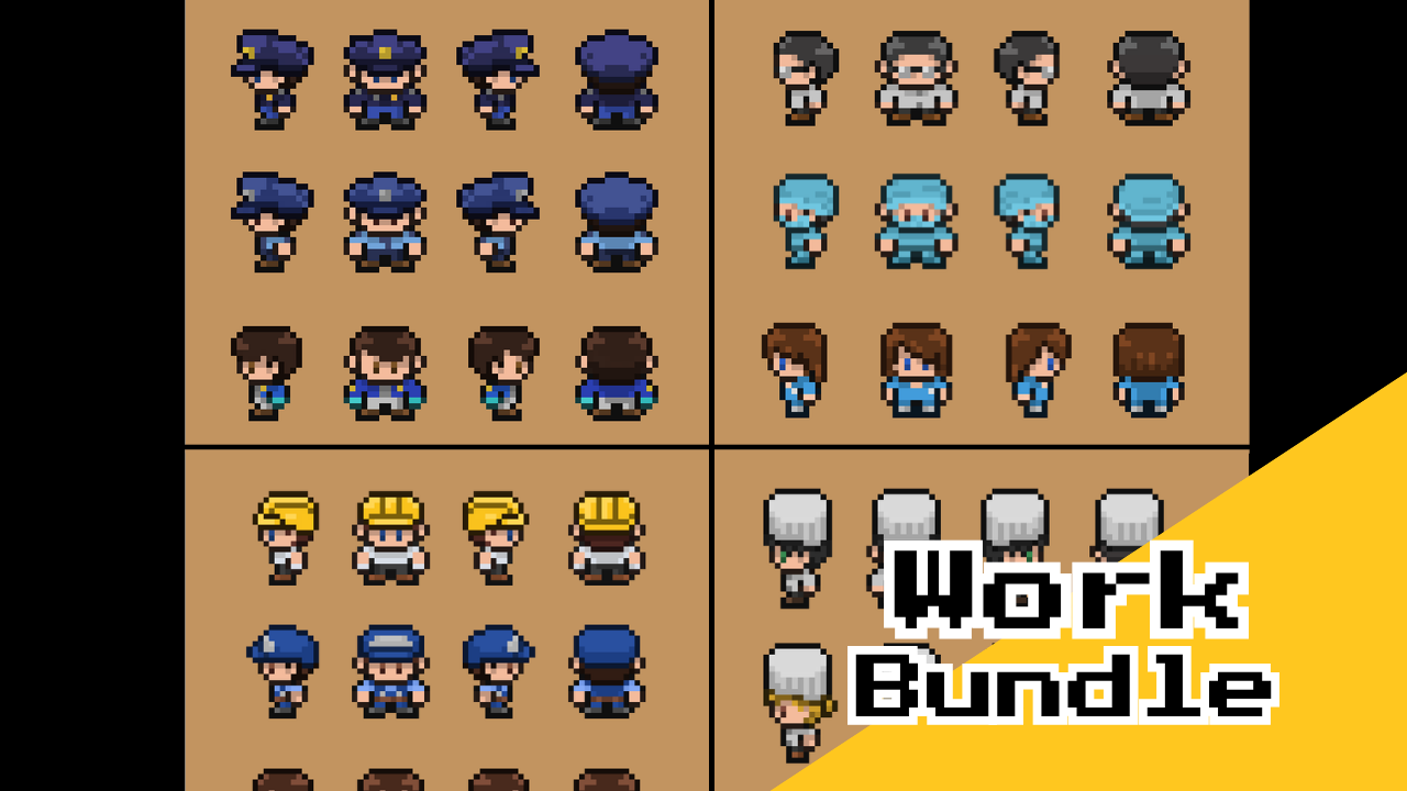 Urban Professions Bundle 16x16