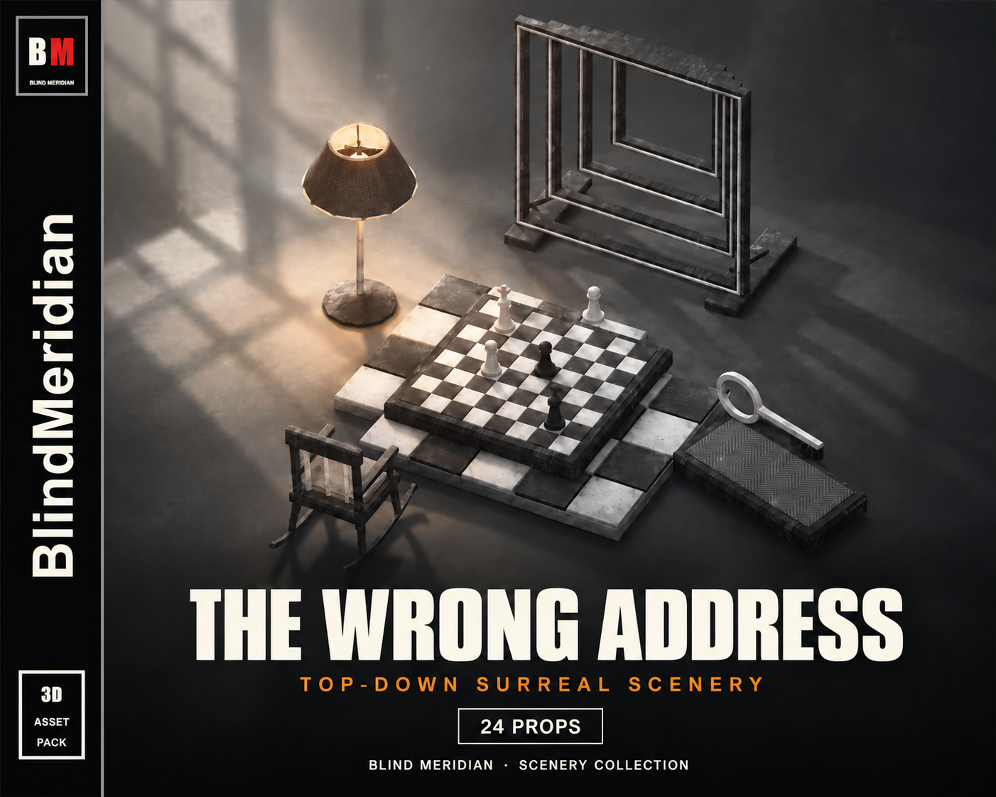 THE WRONG ADDRESS // Top-Down Surreal Scenery