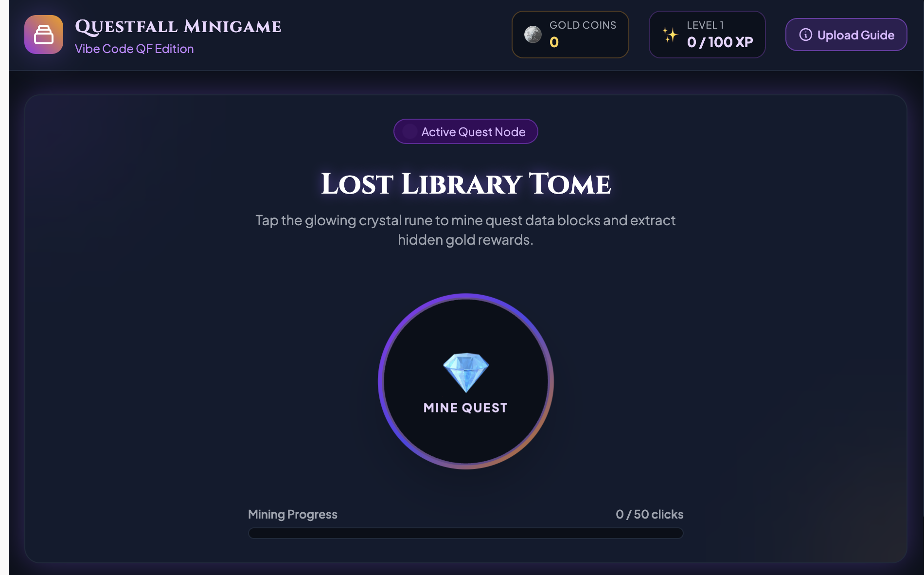 Questfall: Gold Miner Minigame 대표 이미지