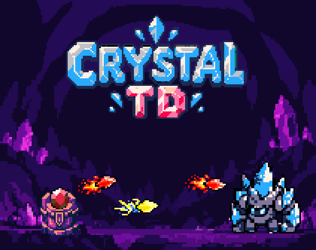 Rate CrystalTD by Half Mana Games for Mini Jam 220: Crystal - itch.io