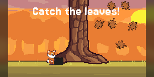 Cover image for Catch the leaves!