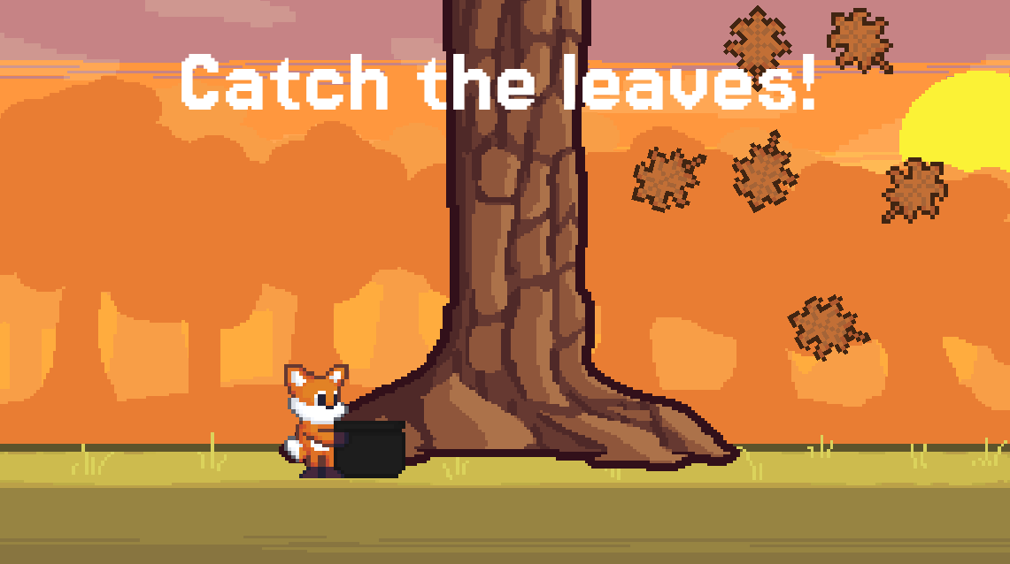 Cover image for Catch the leaves!