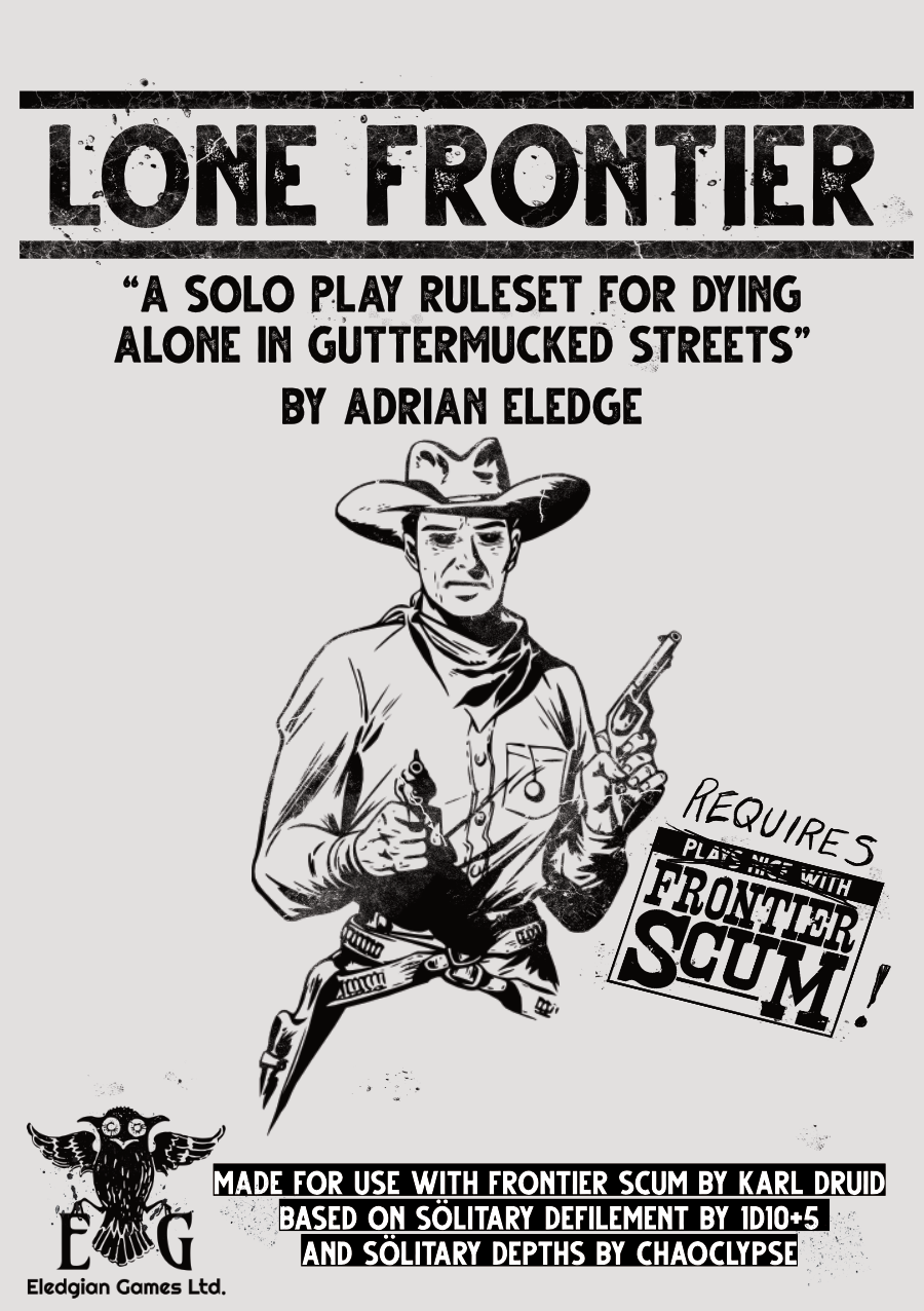 Portada de Lone Frontier