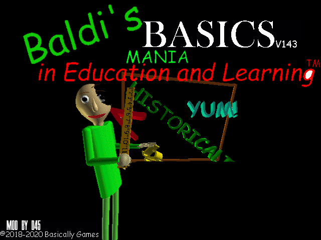 Baldi's Mania 1.4.3 by D45YT