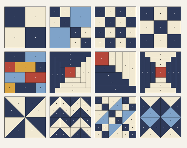 Cover image for Traditional Quilt Blocks