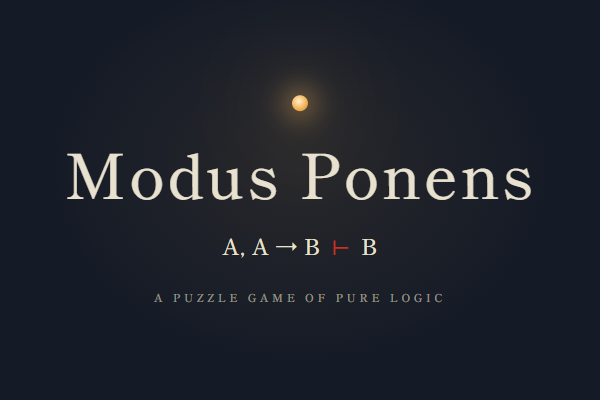 Cover image for Modus Ponens