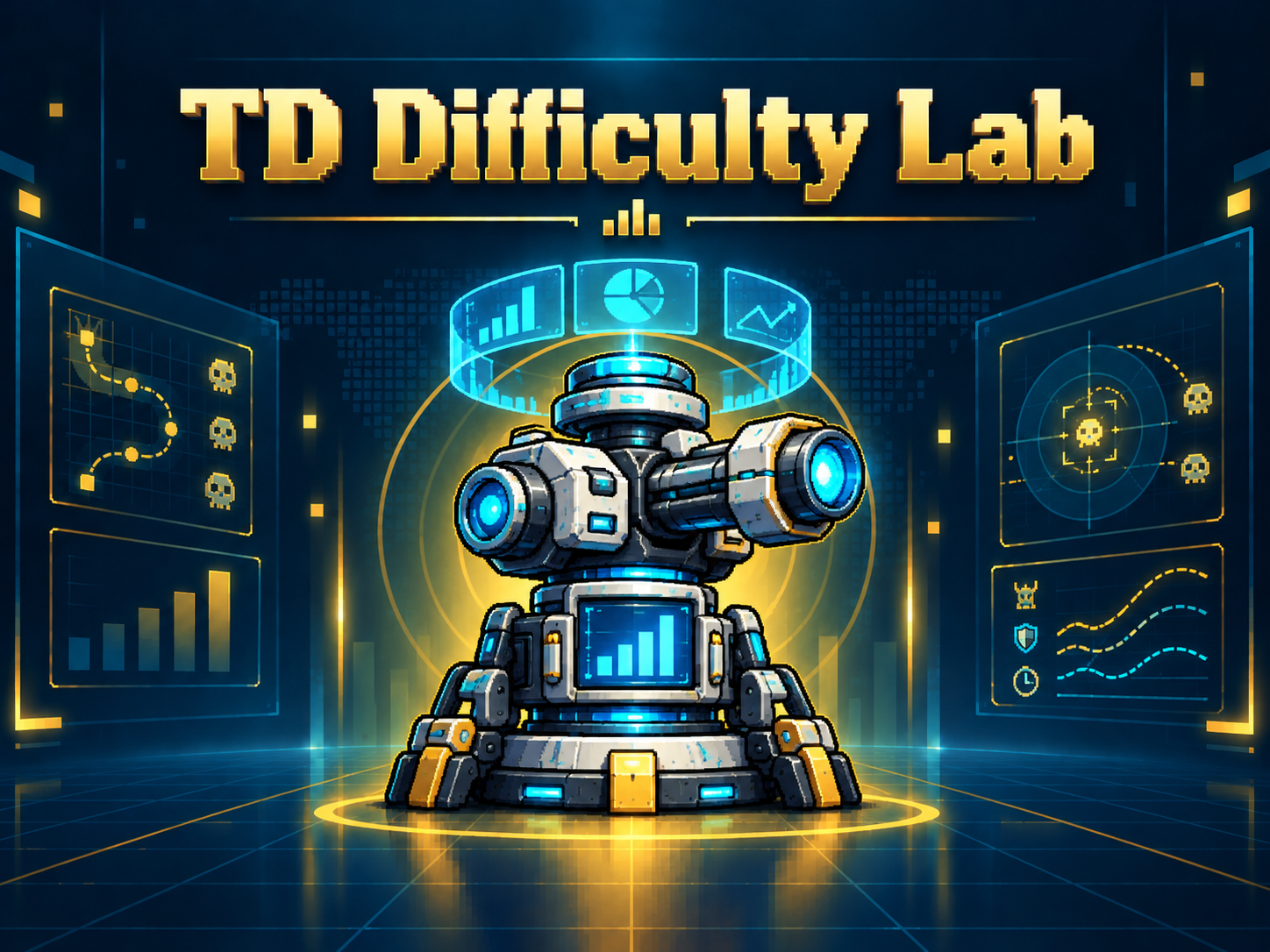 TD Difficulty Lab — Tower Defense Balance Simulator