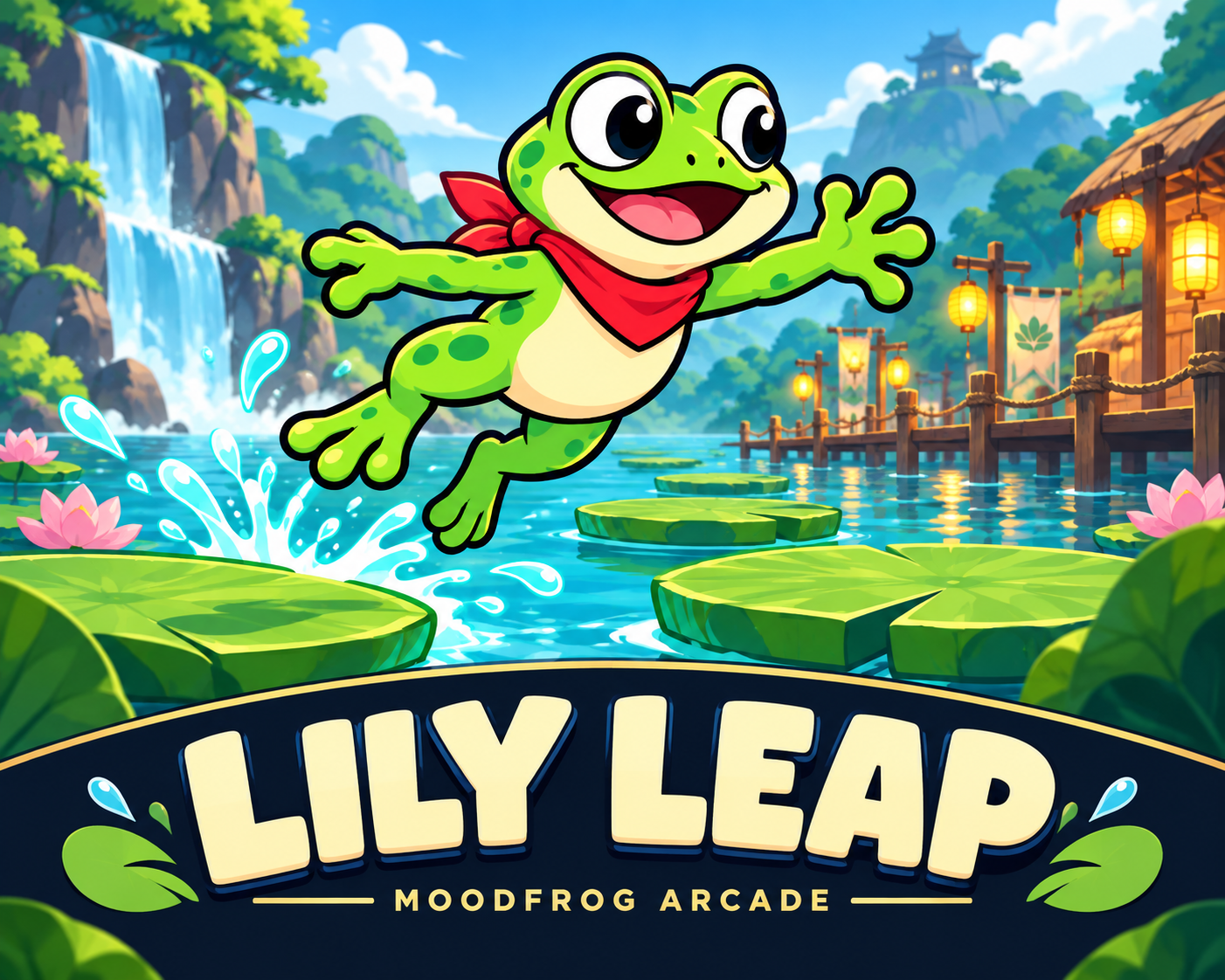 Cover image for Lily Leap — HTML5 Game Template