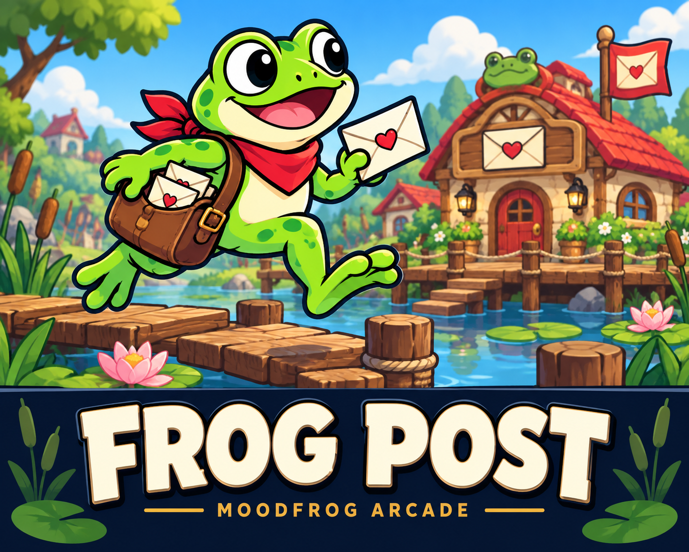 Cover image for Frog Post — HTML5 Game Template