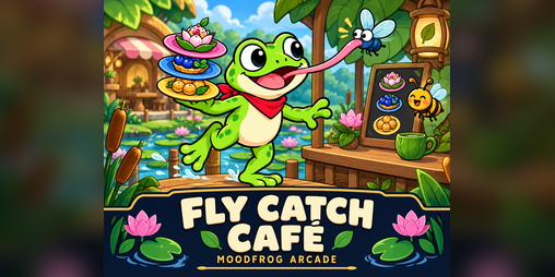 Cover image for Fly Catch Café — HTML5 Game Template
