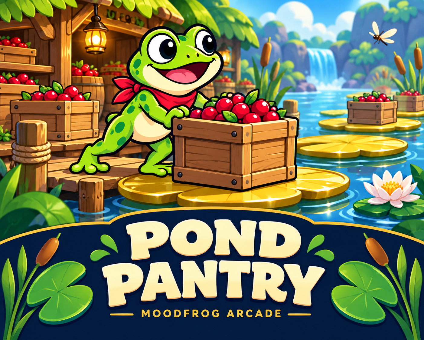 Cover image for Pond Pantry — HTML5 Game Template