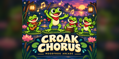 Cover image for Croak Chorus — HTML5 Game Template