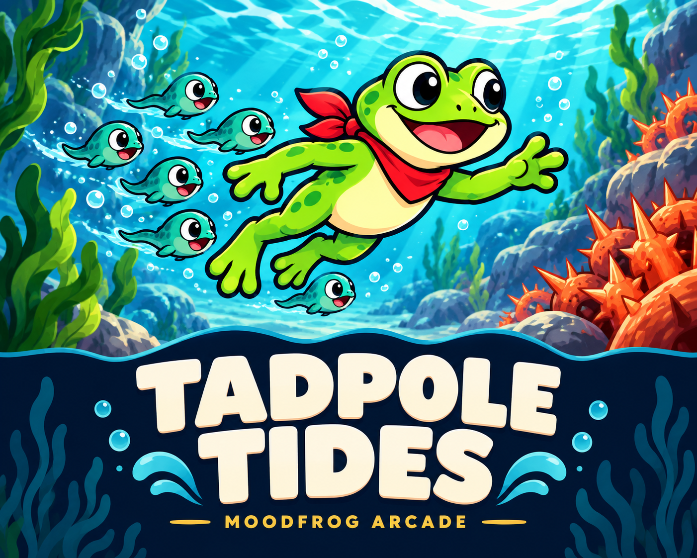 Cover image for Tadpole Tides — HTML5 Game Template