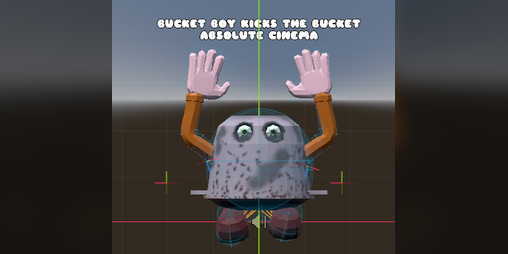Cover image for Bucket Boy Kicks The Bucket