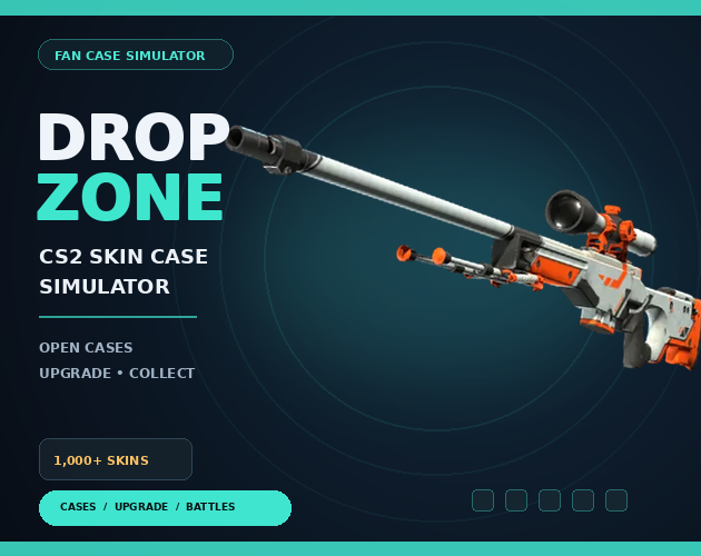 Cover image for DROPZONE: CS2 Skin Case Simulator