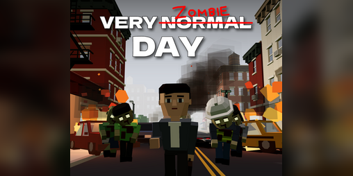 Cover image for Very Normal Zombie Day