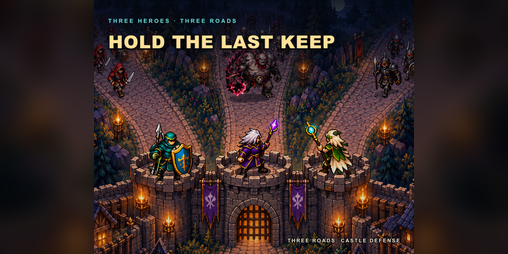 Cover image for Three Roads: Castle Defense