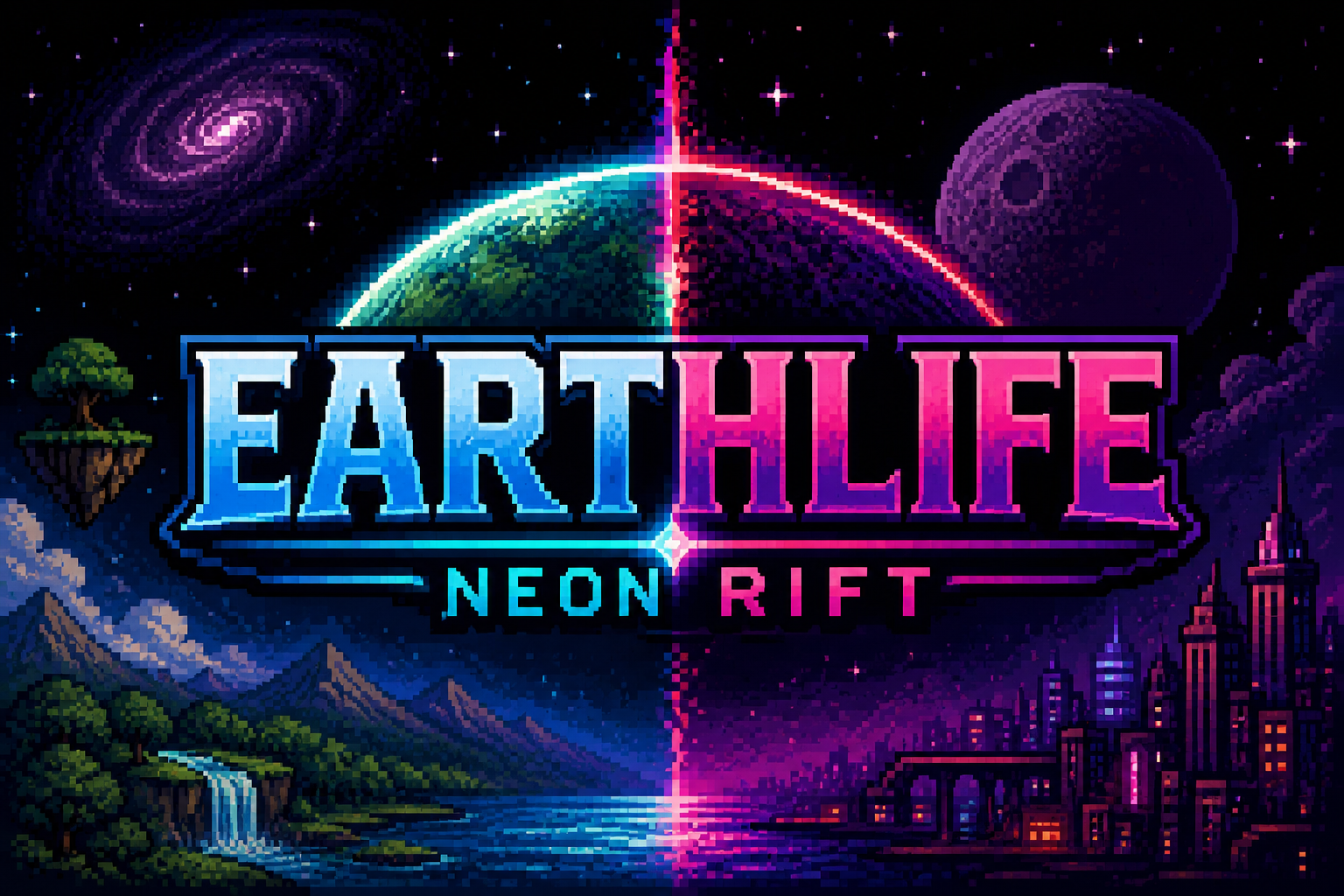 Cover image for Earthlife, Neon Rift: COLLECTOR's EDITION