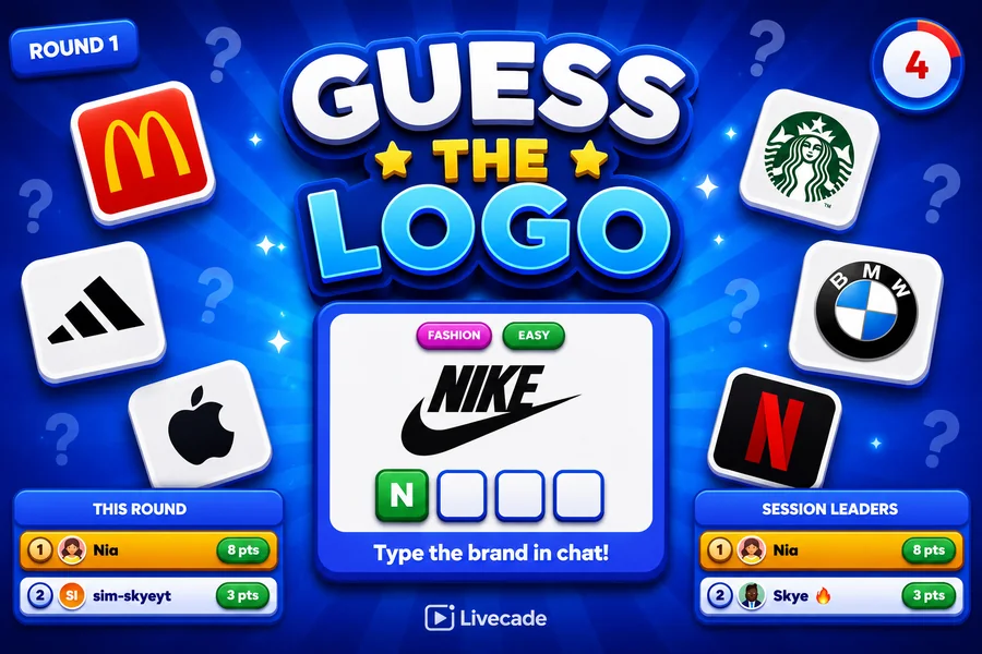 Guess the Logo - TikTok Live Interactive Game