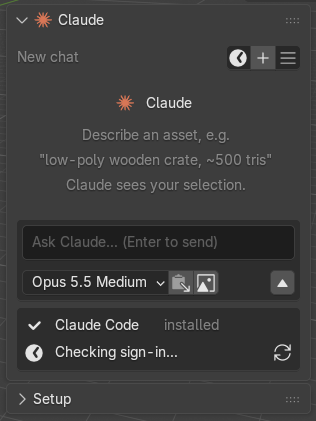 Cover image for Blender Claude Pro Chat