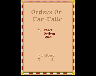 Orders of Far-Falle