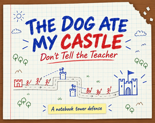 The Dog Ate My Castle: Don’t Tell the Teacher 대표 이미지