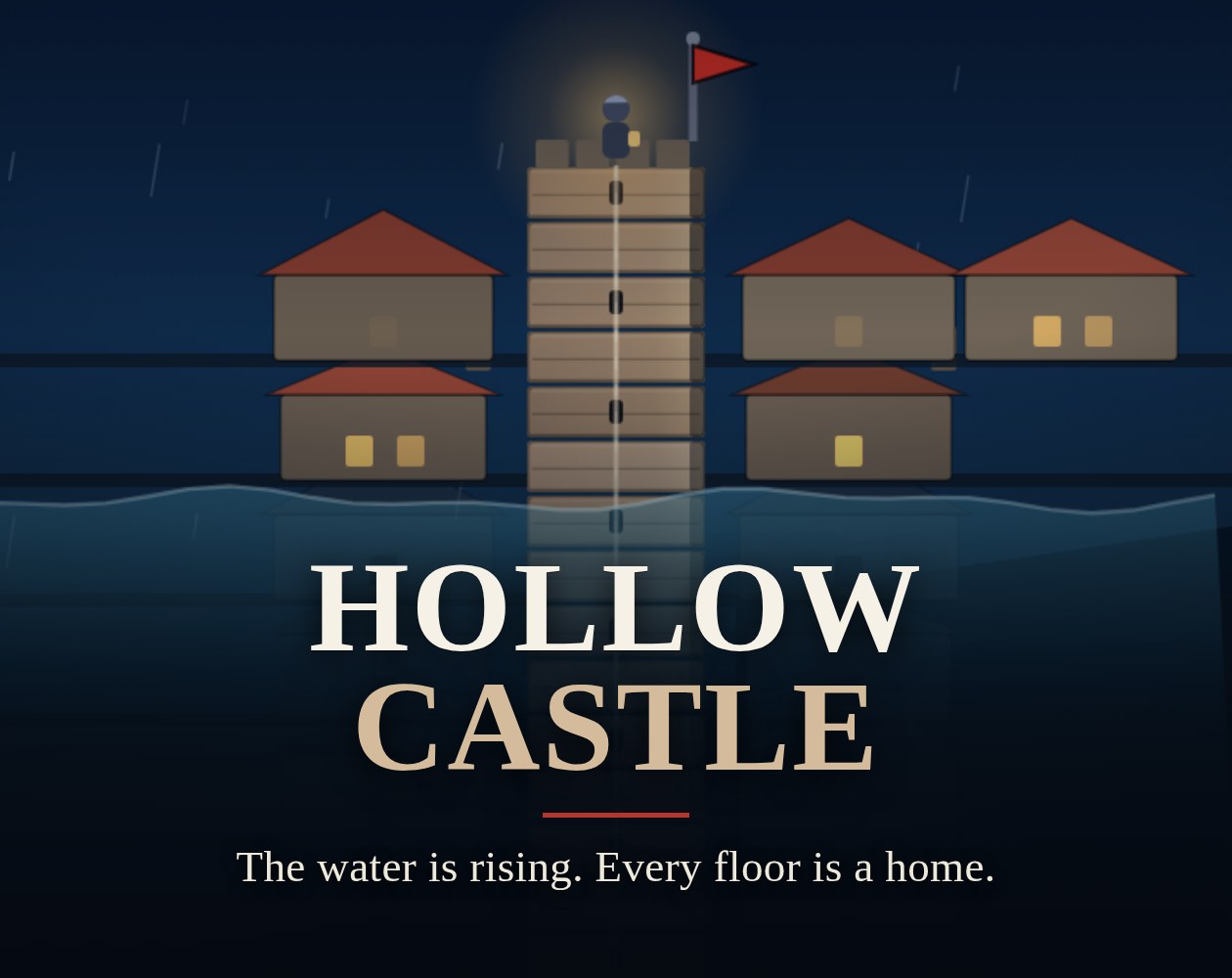 Hollow Castle — screenshot of the AI-made game