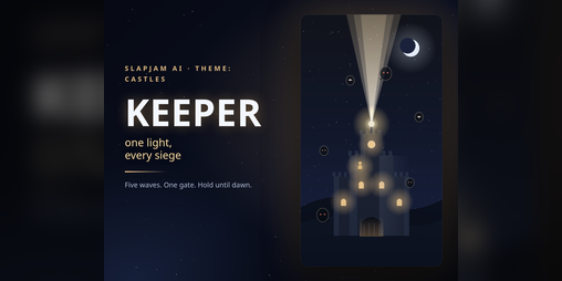 Cover image for KEEPER — one light, every siege