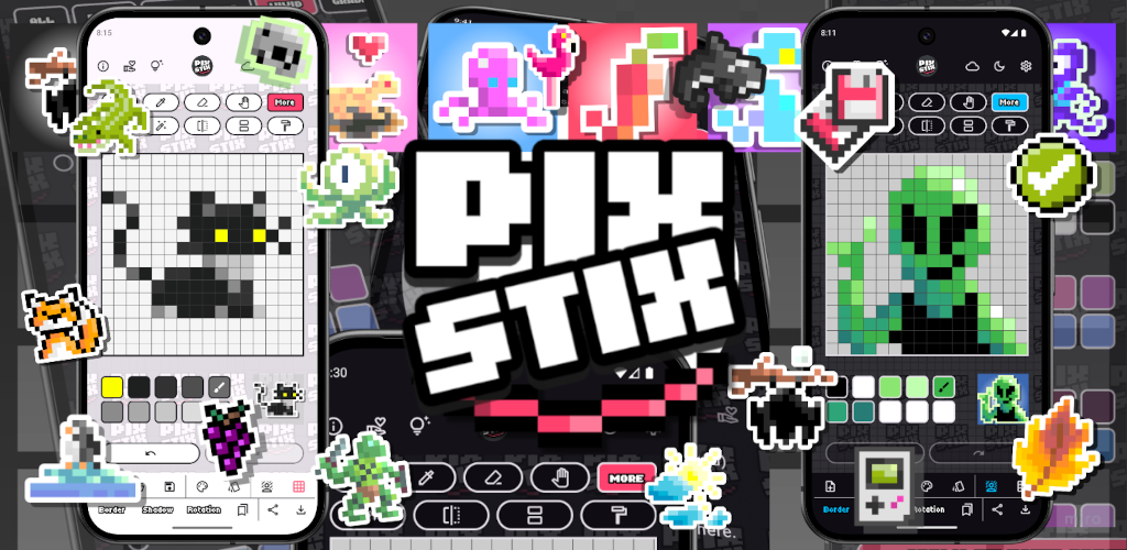 PixStix: Pixel Sticker Editor