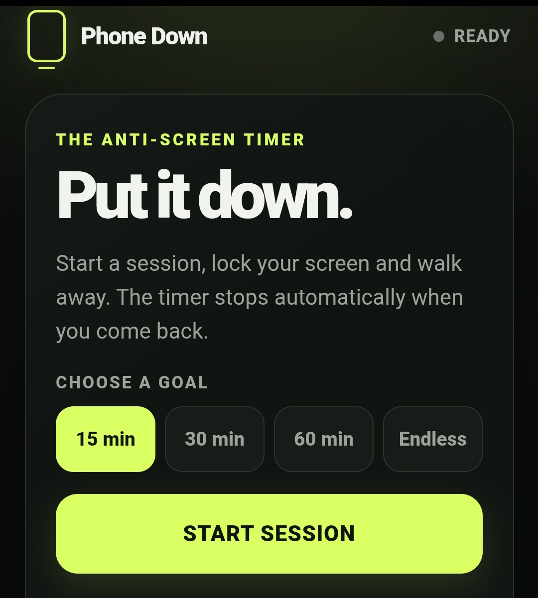 Cover image for Phone Down