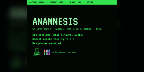 Cover image for ANAMNESIS