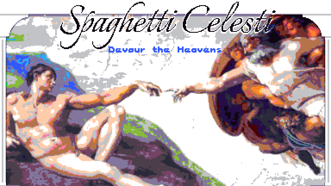 Cover image for Spaghetti Celesti: Devour the Heavens