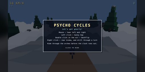 Cover image for Psycho Cycles