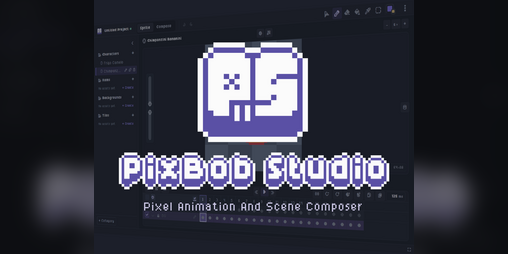 Cover image for PixBob Studio - Pixel Art and Scene Editor
