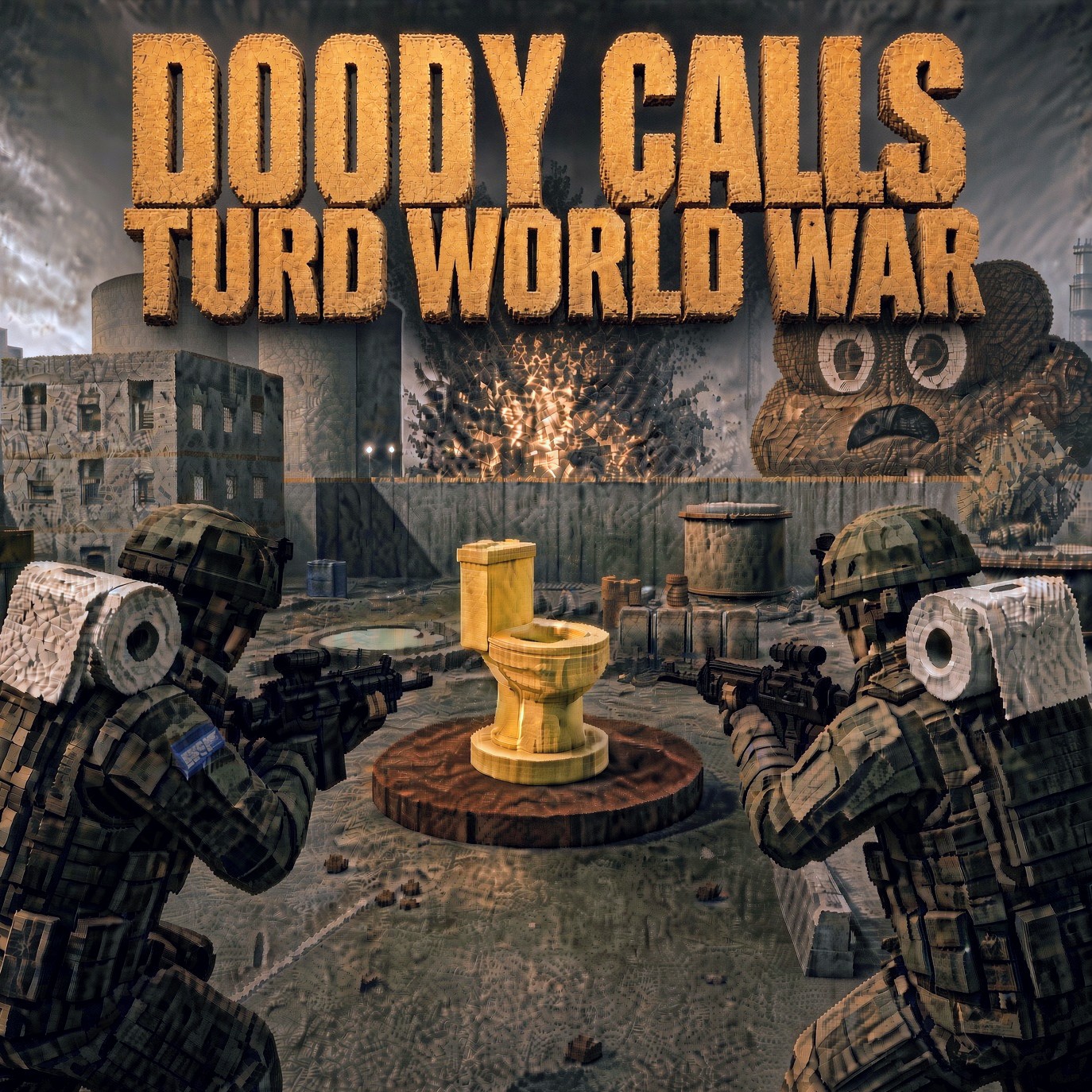 Cover image for Doody Calls - Turd World War (COD / BATTLEFIELD Parody)