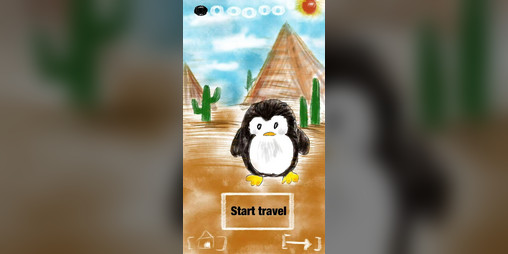 Cover image for The little Penguin's desert trip