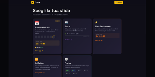 Cover image for Crucix — Cruciverba Italiano