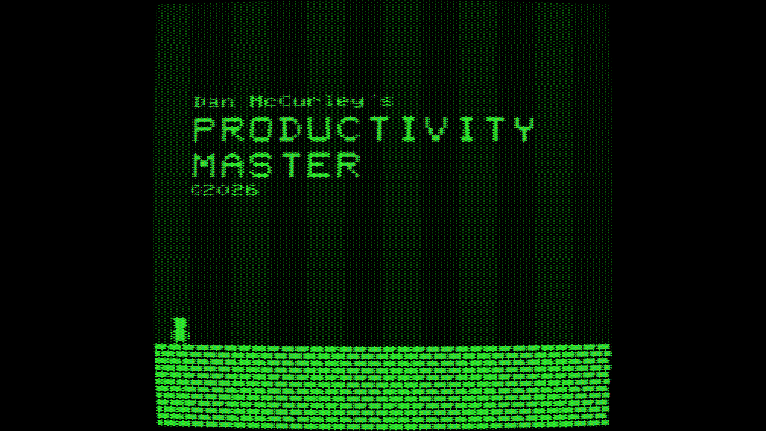 Cover image for Dan McCurley's Productivity Master