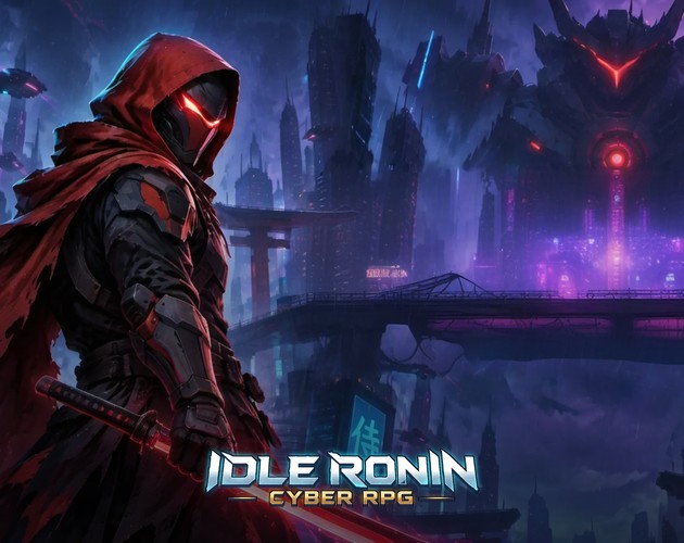 Cover image for Idle Ronin: Cyber RPG